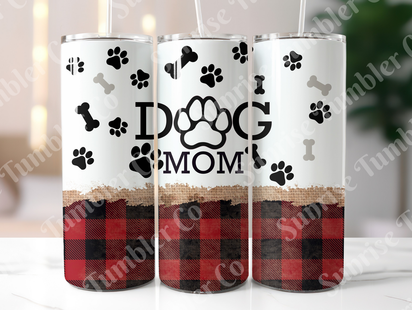 Dog Mom and Dog Dad Variety - 20 oz and 30 oz Tumblers (Glow In The Dark Option Available)