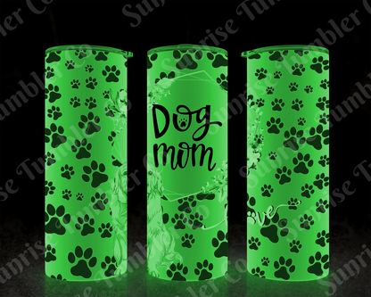 Dog Mom and Dog Dad Variety - 20 oz and 30 oz Tumblers (Glow In The Dark Option Available)