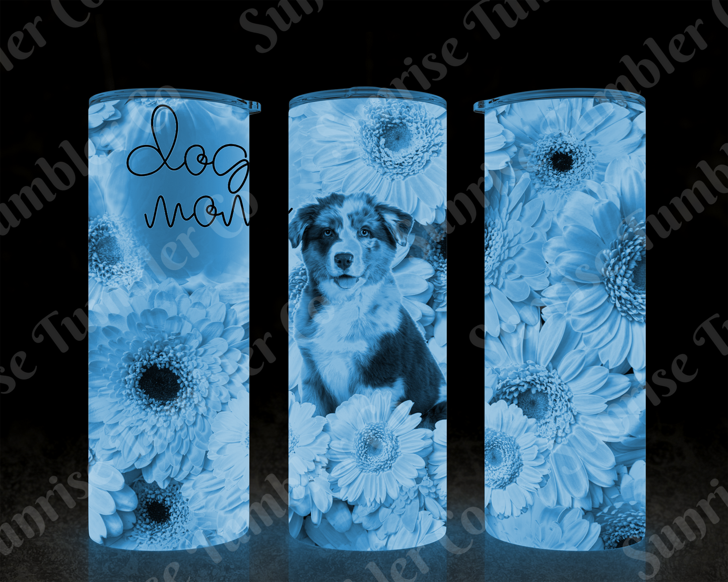 Dog Mom and Dog Dad Variety - 20 oz and 30 oz Tumblers (Glow In The Dark Option Available)