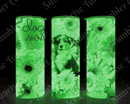 Dog Mom and Dog Dad Variety - 20 oz and 30 oz Tumblers (Glow In The Dark Option Available)