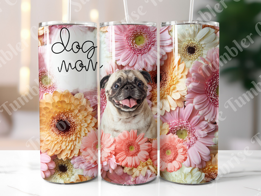 Dog Mom and Dog Dad Variety - 20 oz and 30 oz Tumblers (Glow In The Dark Option Available)