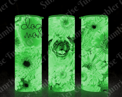 Dog Mom and Dog Dad Variety - 20 oz and 30 oz Tumblers (Glow In The Dark Option Available)