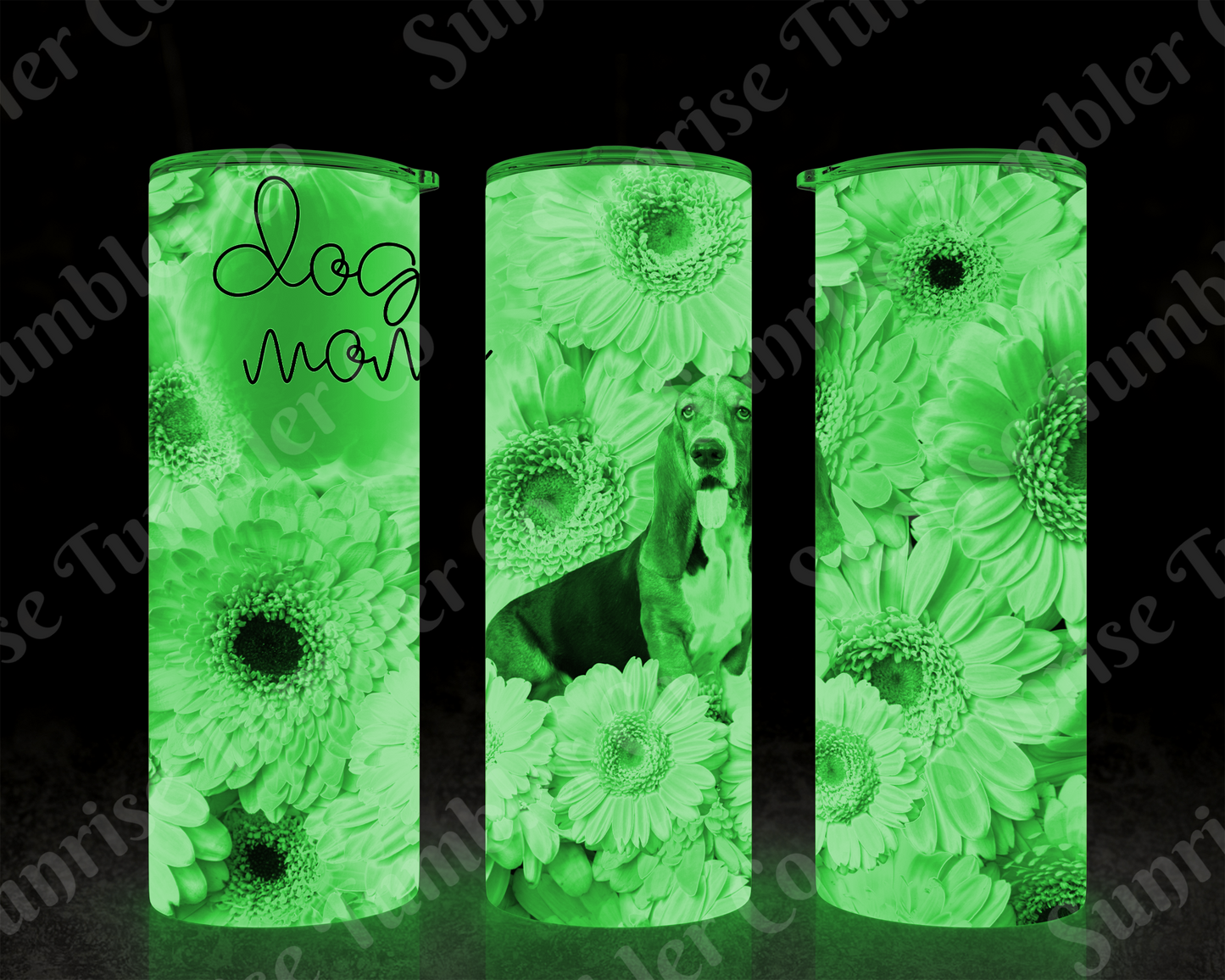 Dog Mom and Dog Dad Variety - 20 oz and 30 oz Tumblers (Glow In The Dark Option Available)