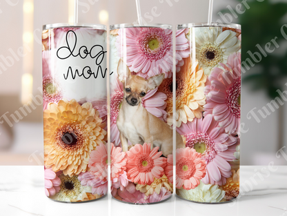 Dog Mom and Dog Dad Variety - 20 oz and 30 oz Tumblers (Glow In The Dark Option Available)