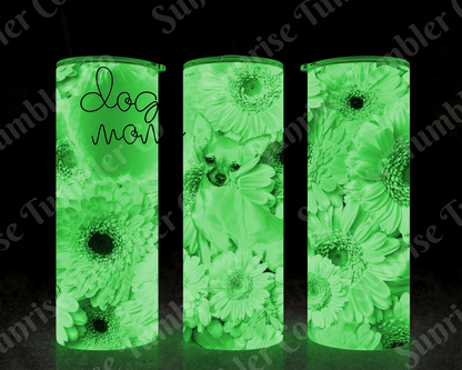 Dog Mom and Dog Dad Variety - 20 oz and 30 oz Tumblers (Glow In The Dark Option Available)