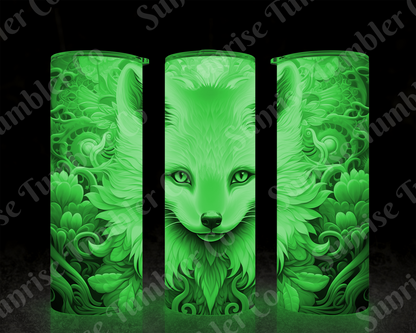 Fox Variety - 20 oz and 30 oz Tumbler (Glow In The Dark Option Available)
