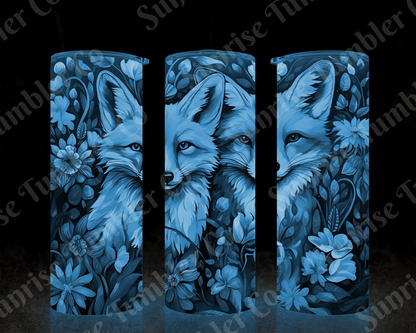 Fox Variety - 20 oz and 30 oz Tumbler (Glow In The Dark Option Available)