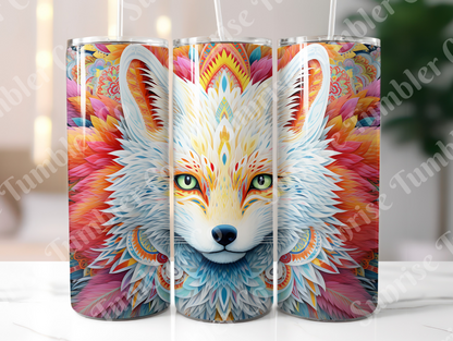 Fox Variety - 20 oz and 30 oz Tumbler (Glow In The Dark Option Available)