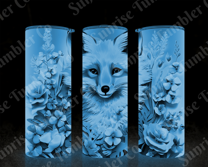 Fox Variety - 20 oz and 30 oz Tumbler (Glow In The Dark Option Available)