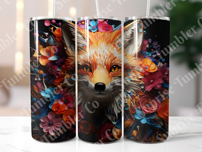 Fox Variety - 20 oz and 30 oz Tumbler (Glow In The Dark Option Available)
