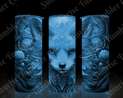 Fox Variety - 20 oz and 30 oz Tumbler (Glow In The Dark Option Available)