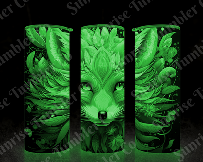 Fox Variety - 20 oz and 30 oz Tumbler (Glow In The Dark Option Available)
