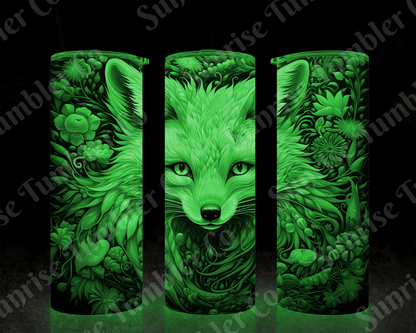 Fox Variety - 20 oz and 30 oz Tumbler (Glow In The Dark Option Available)