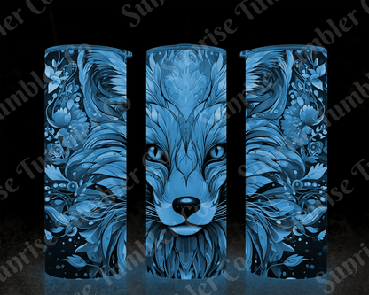 Fox Variety - 20 oz and 30 oz Tumbler (Glow In The Dark Option Available)