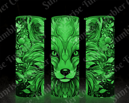 Fox Variety - 20 oz and 30 oz Tumbler (Glow In The Dark Option Available)