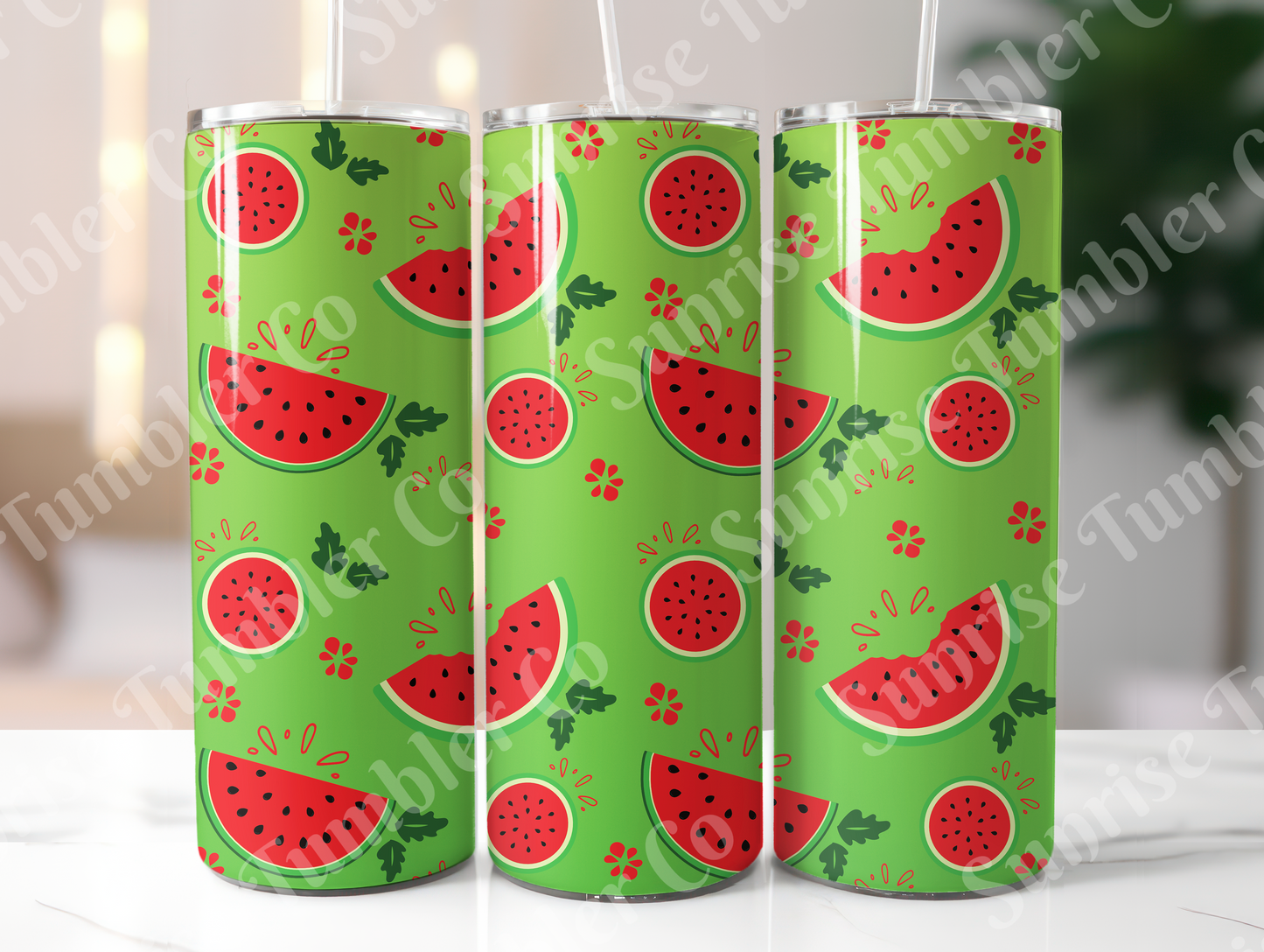 Fruit Variety - 20oz and 30oz Tumblers (Glow In The Dark Green And Blue Available)