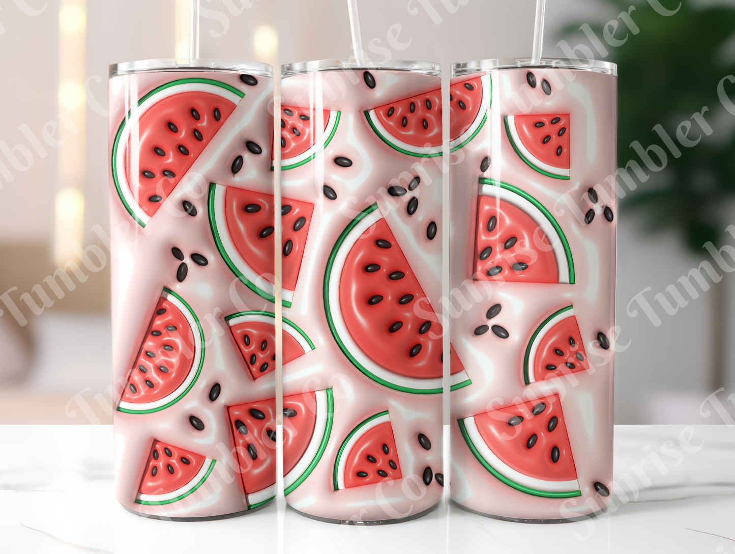 Fruit Variety - 20oz and 30oz Tumblers (Glow In The Dark Green And Blue Available)