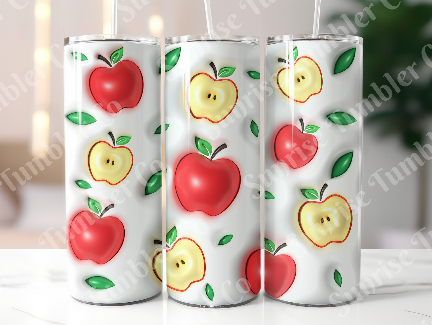 Fruit Variety - 20oz and 30oz Tumblers (Glow In The Dark Green And Blue Available)