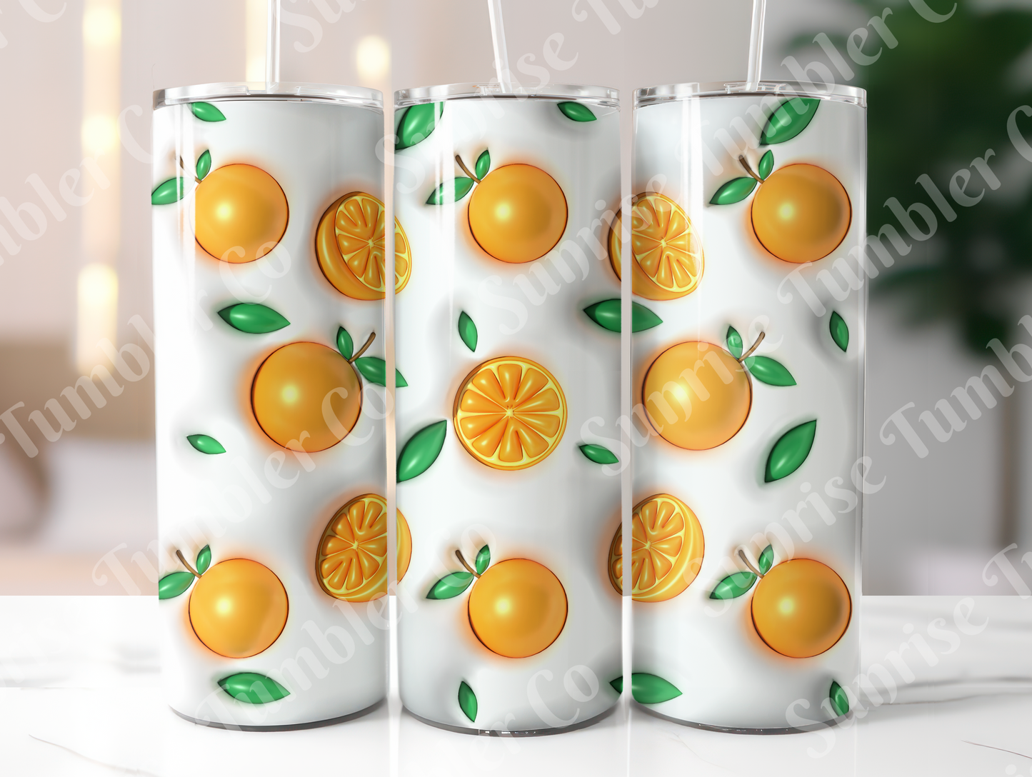 Fruit Variety - 20oz and 30oz Tumblers (Glow In The Dark Green And Blue Available)