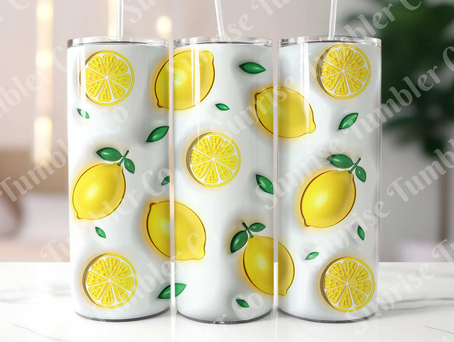 Fruit Variety - 20oz and 30oz Tumblers (Glow In The Dark Green And Blue Available)