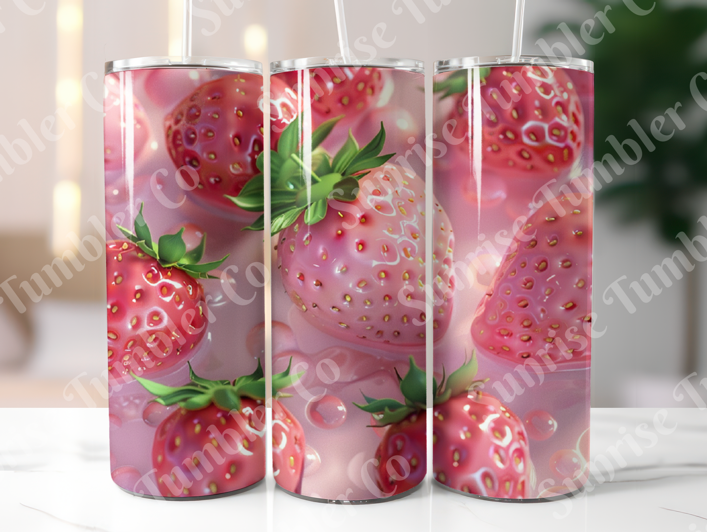 Fruit Variety - 20oz and 30oz Tumblers (Glow In The Dark Green And Blue Available)