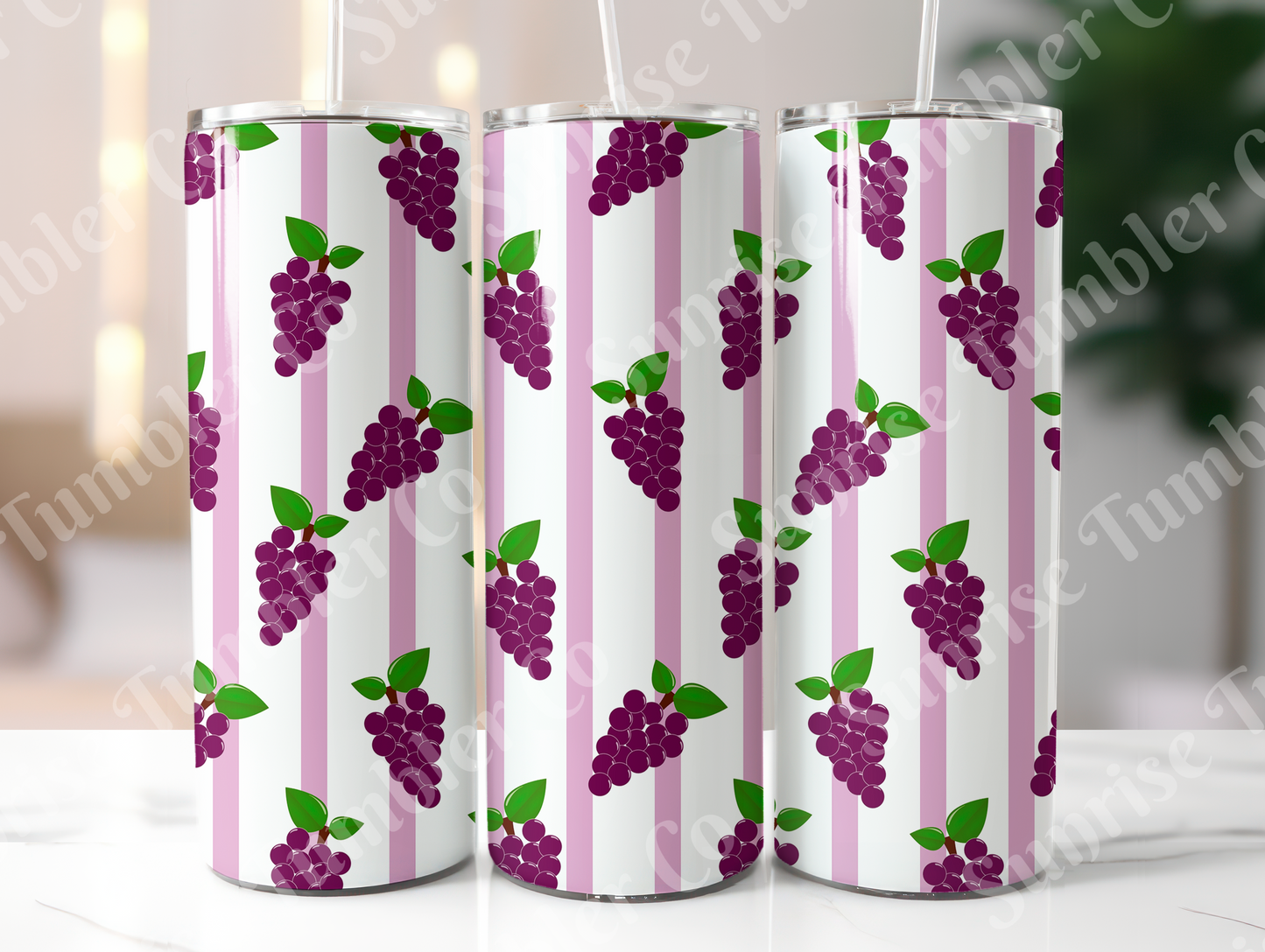 Fruit Variety - 20oz and 30oz Tumblers (Glow In The Dark Green And Blue Available)