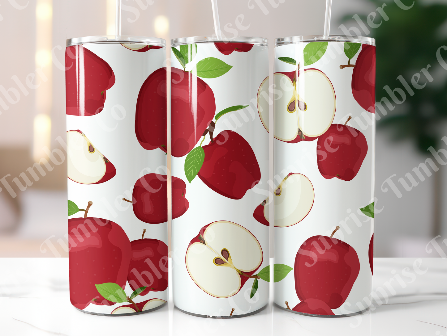 Fruit Variety - 20oz and 30oz Tumblers (Glow In The Dark Green And Blue Available)
