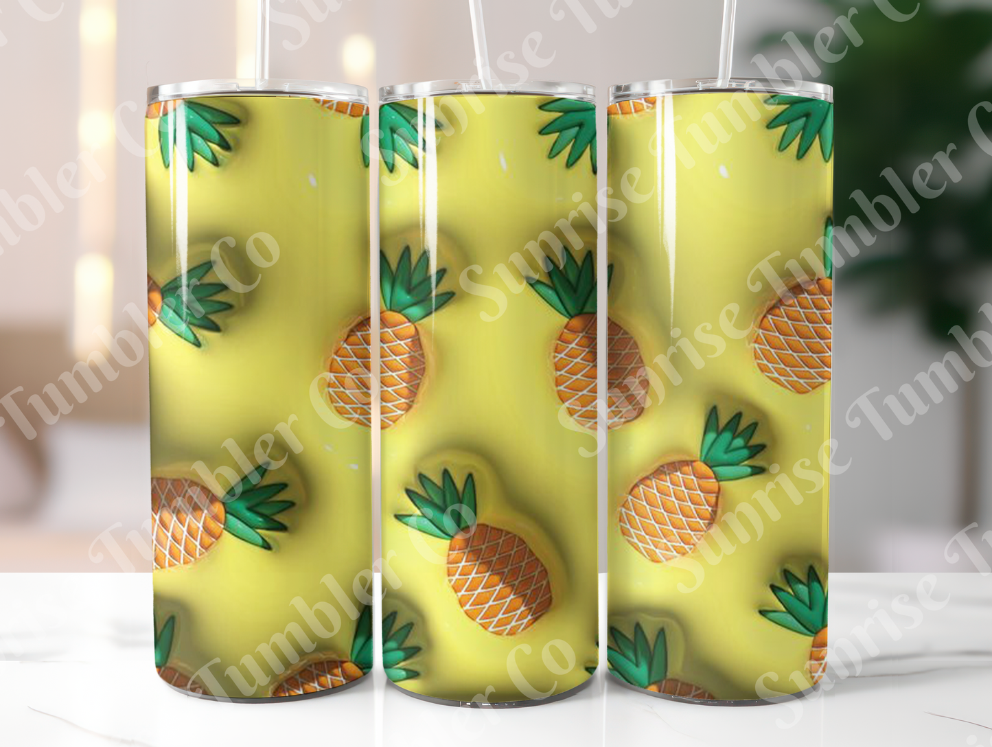 Fruit Variety - 20oz and 30oz Tumblers (Glow In The Dark Green And Blue Available)