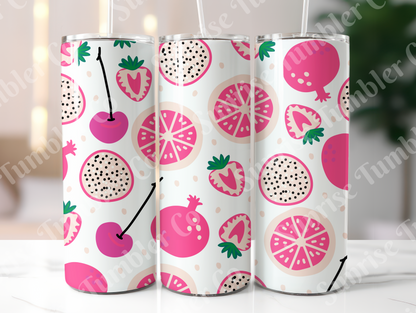 Fruit Variety - 20oz and 30oz Tumblers (Glow In The Dark Green And Blue Available)