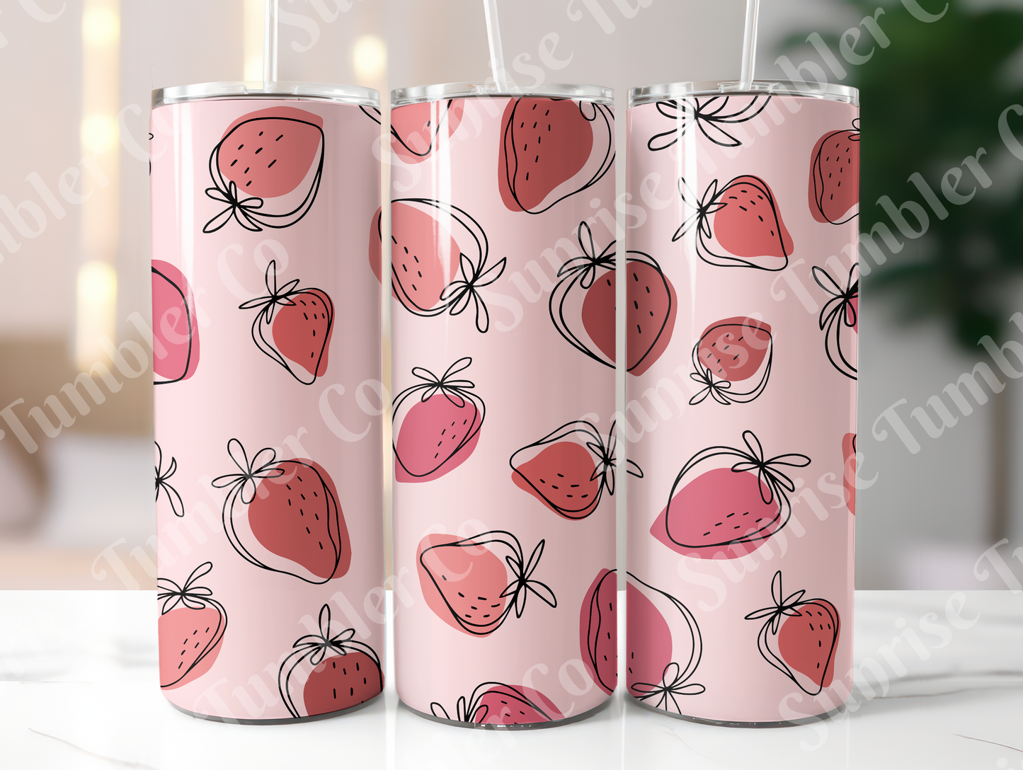 Fruit Variety - 20oz and 30oz Tumblers (Glow In The Dark Green And Blue Available)