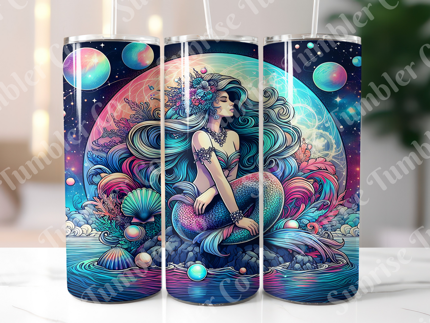 Mermaids Variety - 20oz and 30 oz Tumblers (Glow In The Dark Options Available)