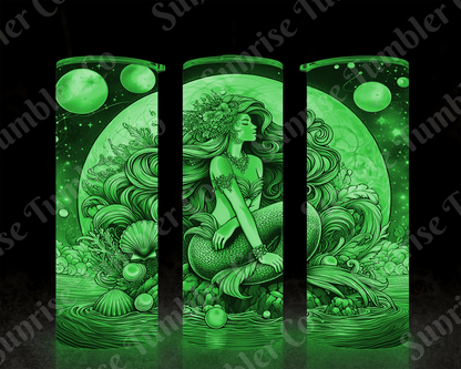 Mermaids Variety - 20oz and 30 oz Tumblers (Glow In The Dark Options Available)