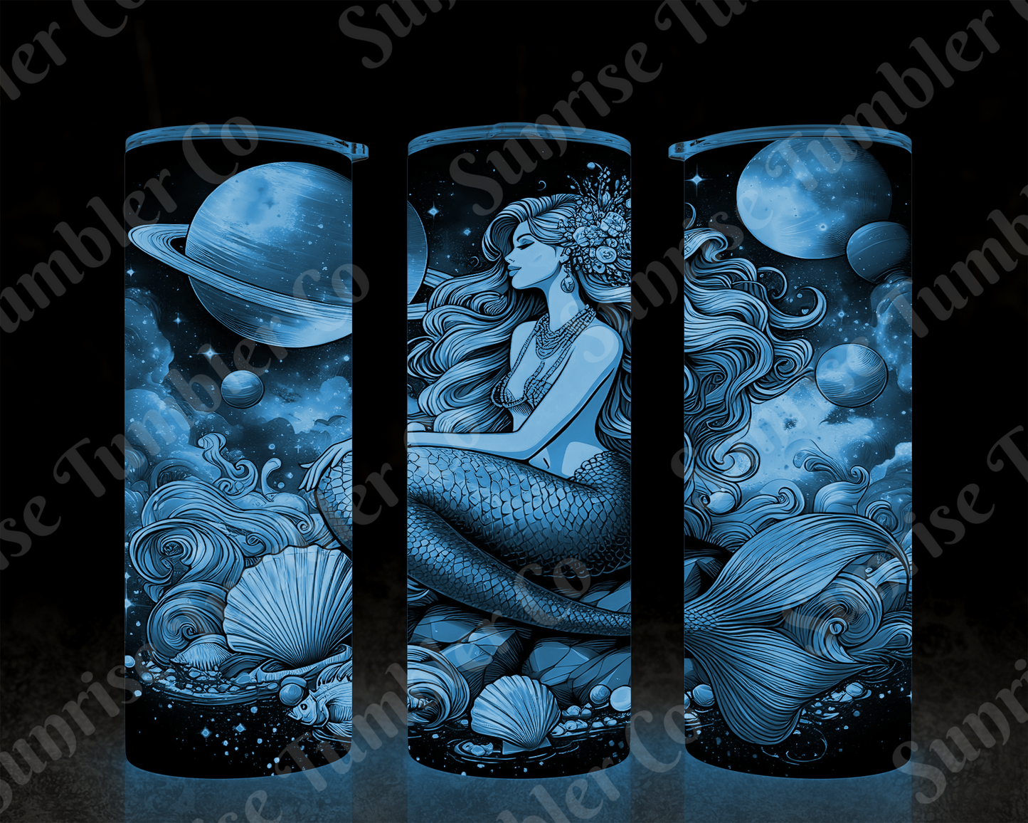 Mermaids Variety - 20oz and 30 oz Tumblers (Glow In The Dark Options Available)