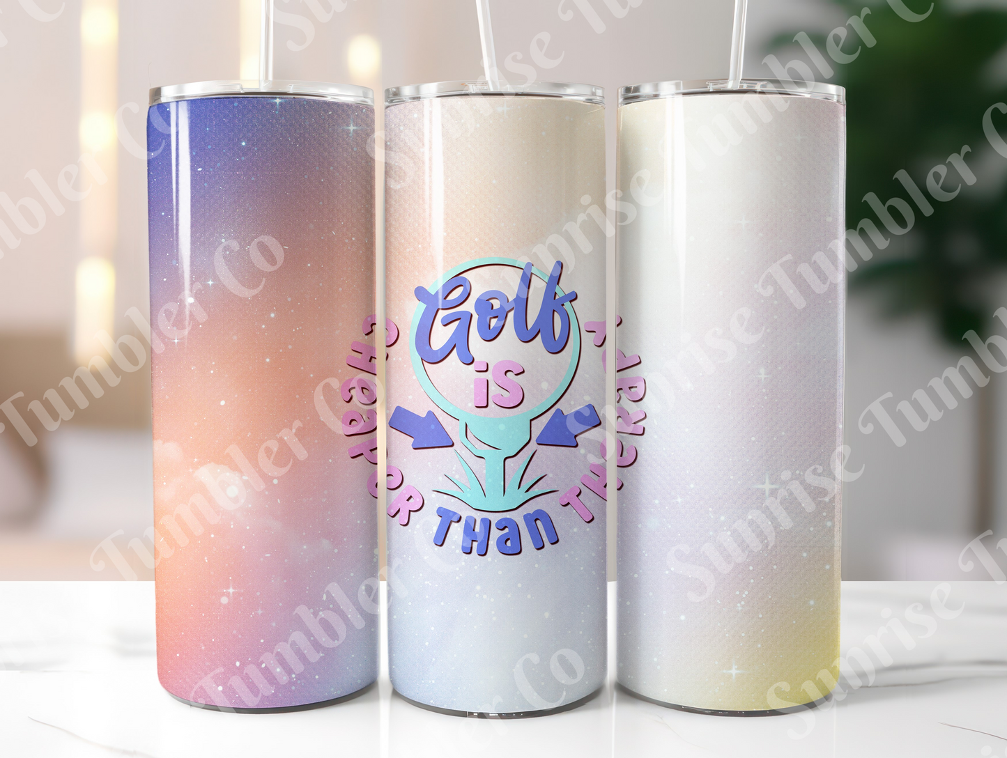 Golf Variety Part 3 - 20oz and 30oz Tumblers (Glow In The Dark Green And Blue Available)