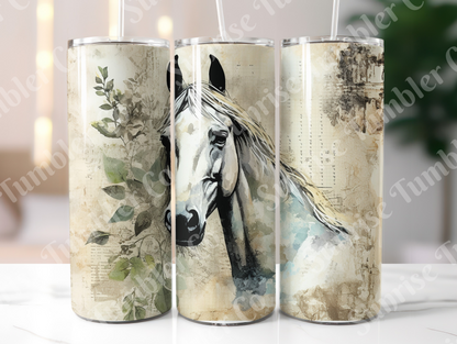 Horse Variety Part 4 - 20oz and 30oz Tumblers (Glow In The Dark Green And Blue Available)