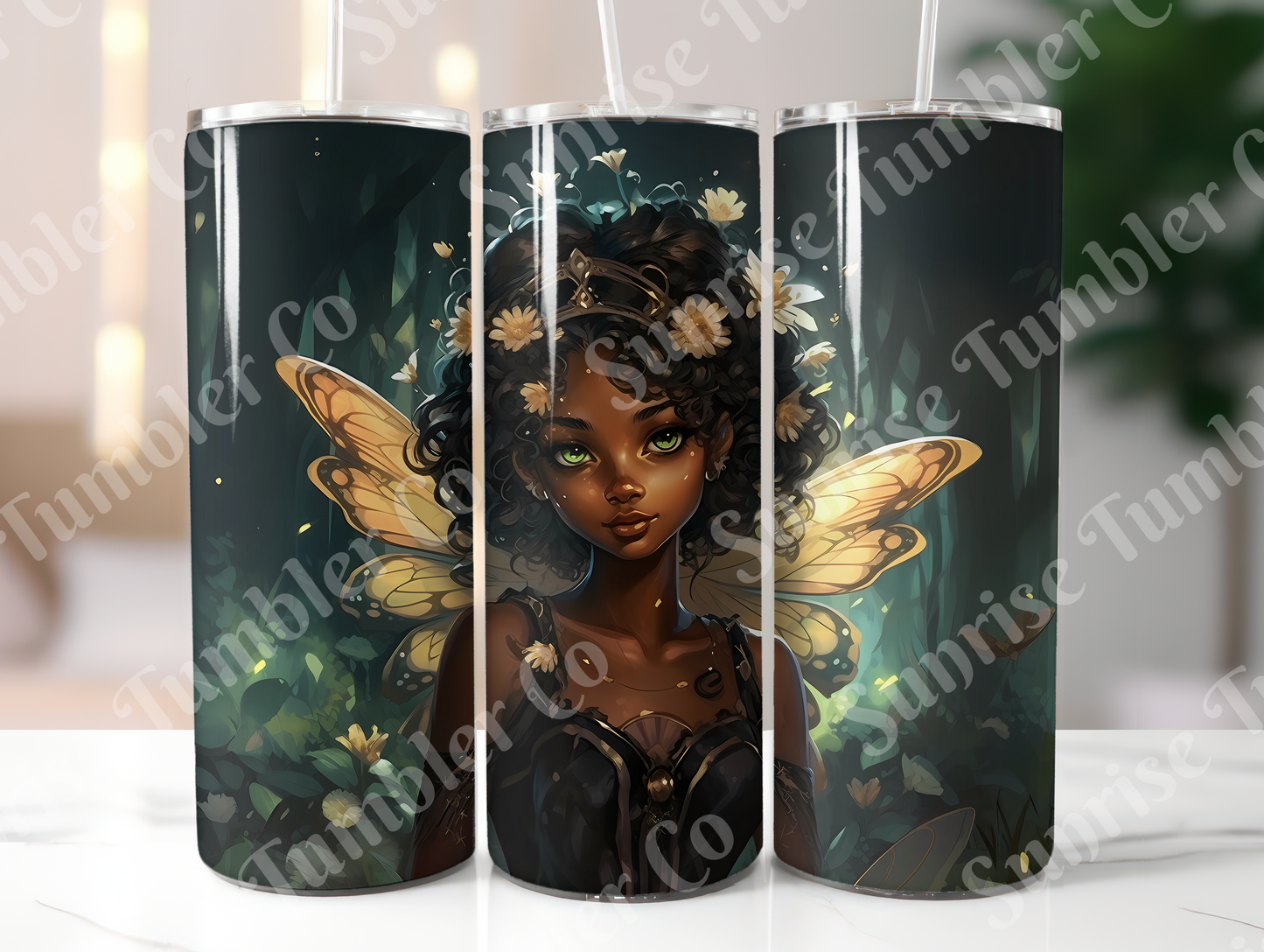 Fairy & Enchantress Variety Part 2 - 20oz and 30oz Tumblers (Glow In The Dark Green And Blue Available)