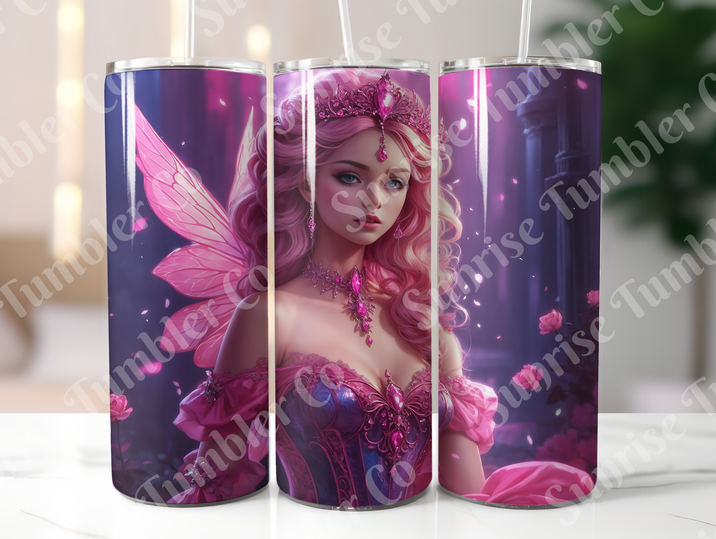 Fairy & Enchantress Variety Part 1 - 20oz and 30oz Tumblers (Glow In The Dark Green And Blue Available)