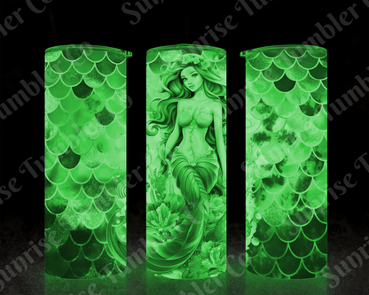 Mermaids Variety - 20oz and 30 oz Tumblers (Glow In The Dark Options Available)