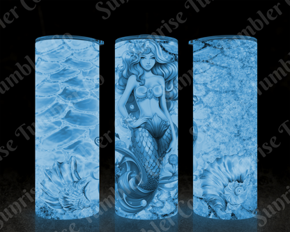 Mermaids Variety - 20oz and 30 oz Tumblers (Glow In The Dark Options Available)