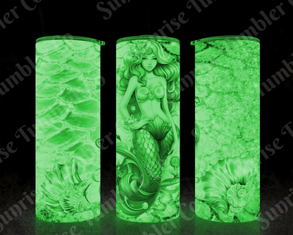 Mermaids Variety - 20oz and 30 oz Tumblers (Glow In The Dark Options Available)