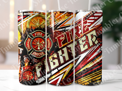 Military, Veteran & First Responders Variety Part 2 - 20oz and 30oz Tumblers (Glow In The Dark Green And Blue Available)