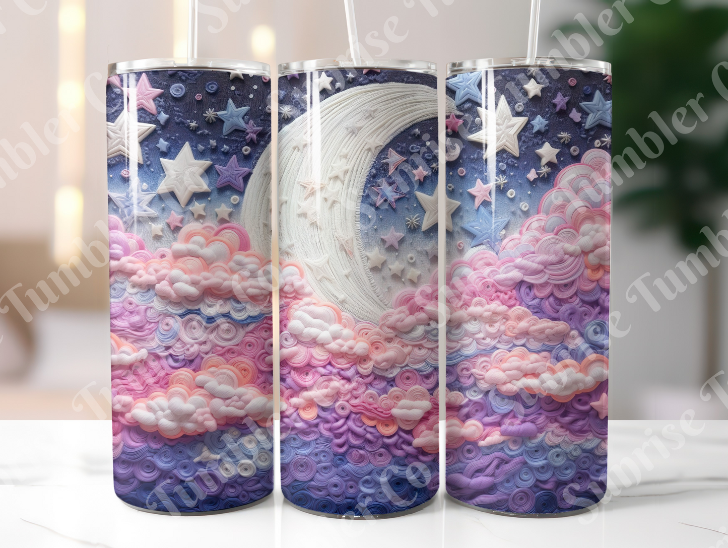 Moon Variety - 20 oz and 30 oz Tumblers (Glow In The Dark Option Available)
