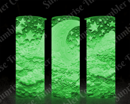 Moon Variety - 20 oz and 30 oz Tumblers (Glow In The Dark Option Available)