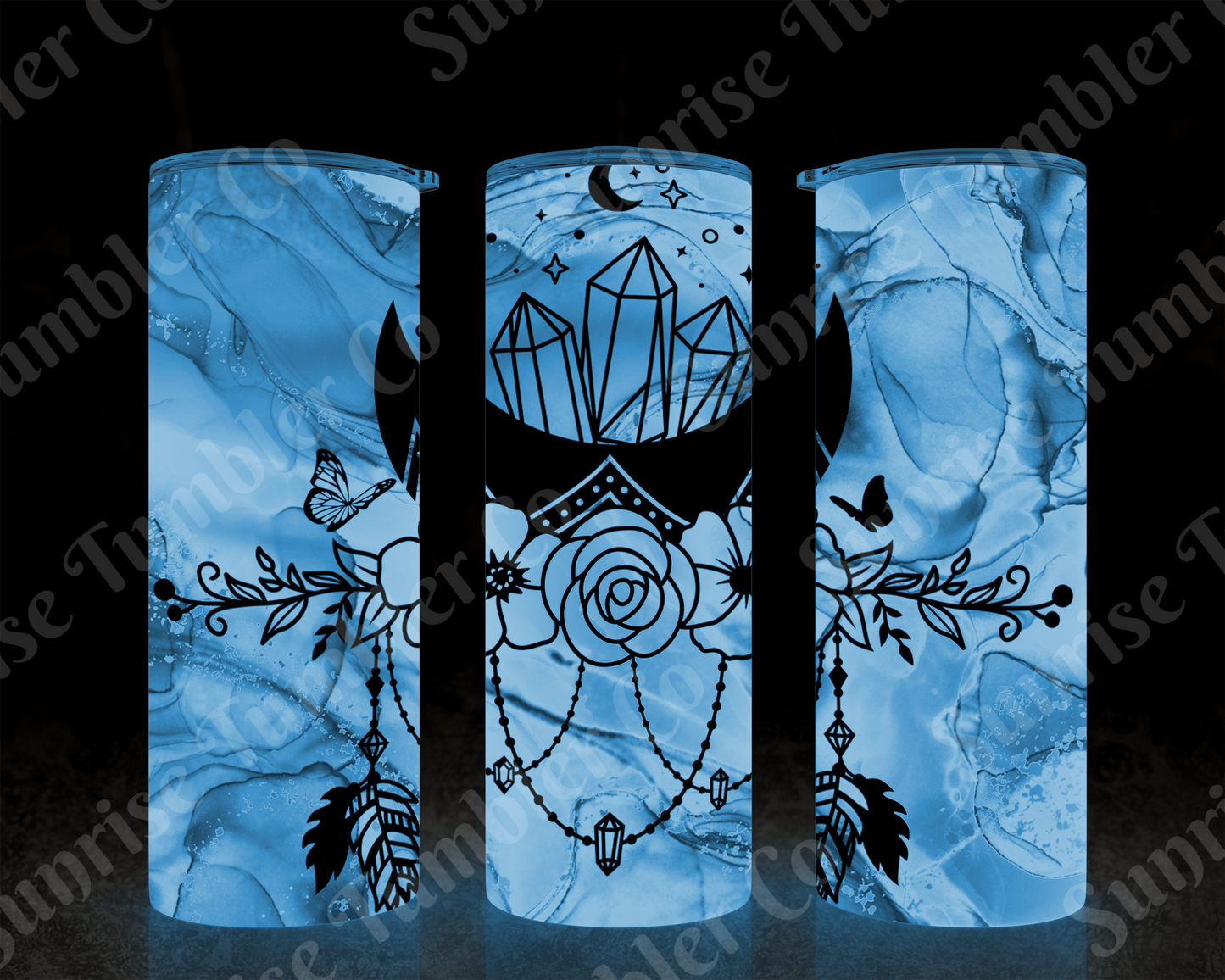 Celestial Variety - 20 oz and 30 oz Tumblers (Glow In The Dark Option Available)