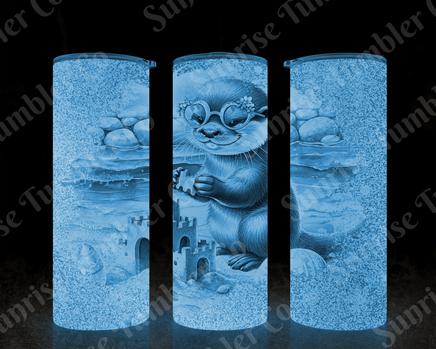 Otter Variety - 20 oz and 30 oz Tumbler (Glow In The Dark Option Available)