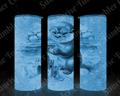 Otter Variety - 20 oz and 30 oz Tumbler (Glow In The Dark Option Available)