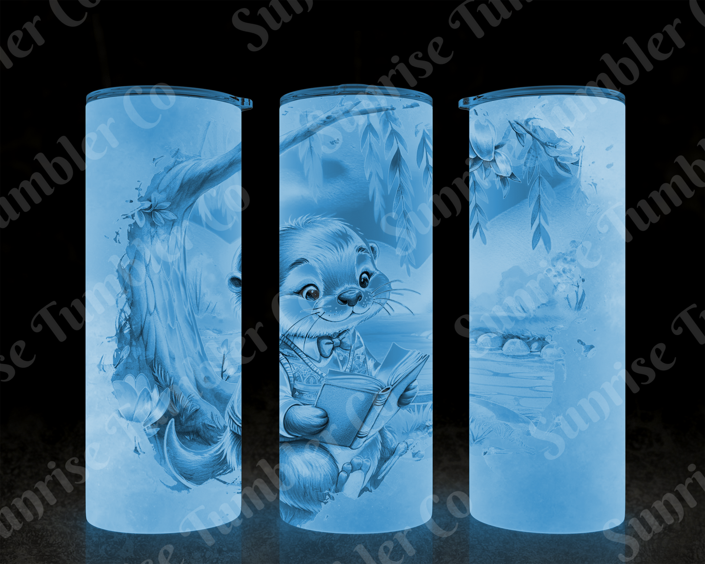 Otter Variety - 20 oz and 30 oz Tumbler (Glow In The Dark Option Available)