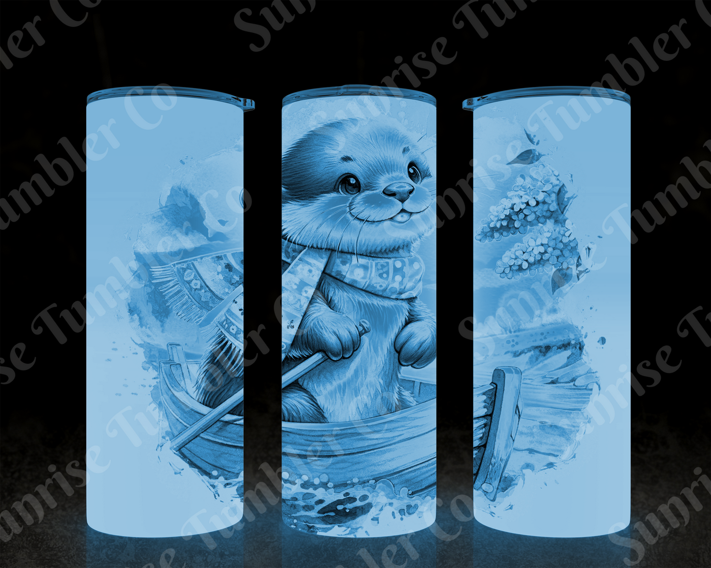 Otter Variety - 20 oz and 30 oz Tumbler (Glow In The Dark Option Available)