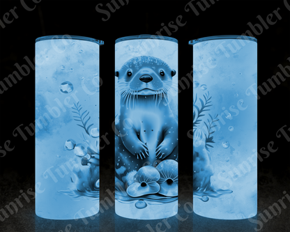 Otter Variety - 20 oz and 30 oz Tumbler (Glow In The Dark Option Available)