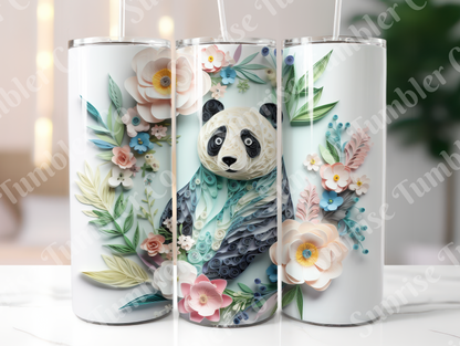 Panda Variety Part 1 - 20oz and 30oz Tumblers (Glow In The Dark Green And Blue Available)